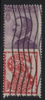 1924-25 Francobolli Regno Pubblicitari 50 C. Singer - Reklame