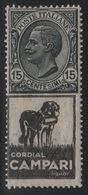 1924-25 Francobolli Regno Pubblicitari 15 C. Campari MNH - Publicity