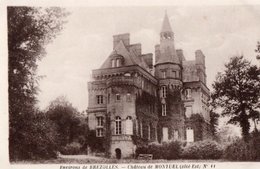 MONTIGNY SUR AVRE ( 28 ) - Château De Montuel . ( Coté Est ) - Montigny-sur-Avre