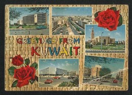 Kuwait Picture Postcard Greeting From Kuwait 5 Scene View Card - Kuwait