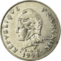 Monnaie, French Polynesia, 20 Francs, 1991, Paris, TTB, Nickel, KM:9 - Französisch-Polynesien