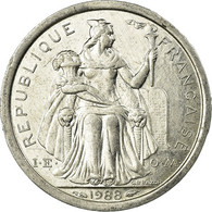 Monnaie, Nouvelle-Calédonie, Franc, 1988, Paris, TB, Aluminium, KM:10 - Nouvelle-Calédonie