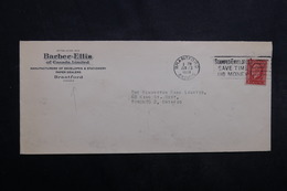 CANADA - Enveloppe Commerciale De Brantford Pour Toronto En 1934 - L 33444 - Briefe U. Dokumente