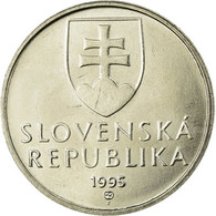 Monnaie, Slovaquie, 5 Koruna, 1995, SUP, Nickel Plated Steel, KM:14 - Slowakije