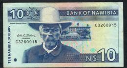 NAMIBIA P1 10 NAMIBIA DOLLARS 1993 #C Signature 1   XF - Namibia