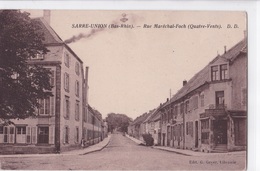 SARRE-UNION - Rue Maréchal Foch - Quatre-Vents - Sarre-Union