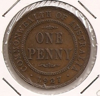 AUSTRALIA AUSTRALIE АВСТРАЛИЯ  PENNY  1927 168 - Penny