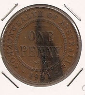 AUSTRALIA AUSTRALIE АВСТРАЛИЯ  PENNY  1931 170 - Penny