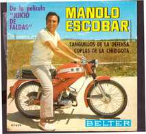 España. Disco De Vinilo A 45 Rpm. Manolo Escobar. Tanguillos De La Defensa.  Pelicula Juicio De Faldas. Buena Condicion. - Other - Spanish Music