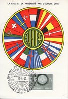 Belgique. Carte Maximum. Europa 1960 - 1951-1960