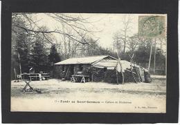 CPA Yvelines 78 Forêt De Saint Germain Circulé Charbonniers Bucherons Métier Du Bois - St. Germain En Laye