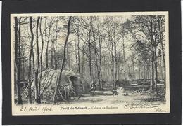 CPA Seine Et Marne 77 Forêt De Sénart Circulé Charbonniers Bucherons Métier Du Bois - Other & Unclassified