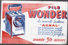 Buvard PILE WONDER Lanterne AGRAL  (PPP11067) - Batterie