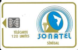 CARTE-PUCE-SENEGAL-120U-SC4-SONATEL-V°5N° Ge 44521-UTILISE-TBE - Senegal