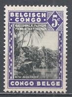 Belgian Congo 1938. Scott #166 (M) Molindi River * - Unused Stamps