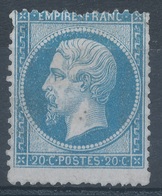 N°22 NEUF S.G. VARIETE. - 1862 Napoleon III