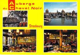67 - STRASBOURG - PONTS COUVERTS : Auberge Du CHEVAL NOIR ( Restaurant ) CPSM Grand Format - Bas Rhin - Strasbourg