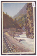 LIGNE DU CHEMIN DE FER VIEGE ZERMATT - TB - Viège