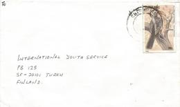 Zimbabwe 1992 Harare Yellow-billed Hornbill Bird Cover - Zimbabwe (1980-...)