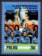 PALAU 2000 1v MNH Explosion Of Space Shuttle Challenger Espace Disasters Navette Spaciale Raumfähre NASA - Oceania