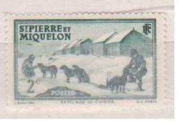 SAINT PIERRE ET MIQUELON          N°  YVERT  :   167    NEUF AVEC  CHARNIERES      (  CH 2/29 ) - Unused Stamps