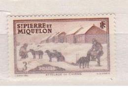 SAINT PIERRE ET MIQUELON          N°  YVERT  :   168    NEUF AVEC  CHARNIERES      (  CH 2/29 ) - Unused Stamps