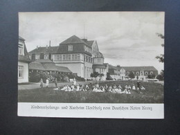 3.Reich Echtfoto AK Kindererholungs Und Kurheim Nordholz Vom Deutschen Roten Kreuz / DRK Nordholz Bei Cuxhaven - Red Cross