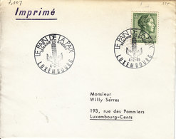 Luxembourg 1985 - Sonderstempel "Le Pain De La Paix (7.107) - Lettres & Documents