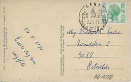 Zwijndrecht   -   Verbrande Dijk   -   MILITAIRE Postzegel   FDC  Gent   -   1971  Naar   Ertvelde - Zwijndrecht