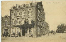 Paliseul - Hôtel Des Ardennes Et Rue Au-dessus - Circulé 1925  -Desaix  Edit. Hôtel Des Ardennes - Paliseul