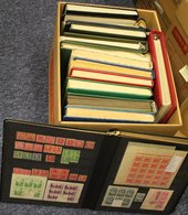 FOREIGN & BRTIISH COMMONWEALTH Collection Housed In Fourteen Albums Or Stock Books Broken Down As Follows, Mixed Commonw - Sonstige & Ohne Zuordnung