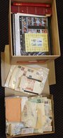 BRITISH COMMONWEALTH & GB ACCUMULATION In A Carton With Ranges In Albums, Stock Books, On Leaves In Folders, In Packets  - Other & Unclassified