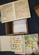 WORLD ACCUMULATION IN CARTON 1000's Stamps In Stock Books, Album, On Leaves Or Loose In Box File, Noted China Etc. - Sonstige & Ohne Zuordnung