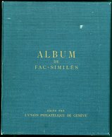 FOURNIER FORGERY ALBUM No 353 Containing Approximately 3000 Items All Laid Out On Printed Leaves Comprising Unused & U S - Altri & Non Classificati