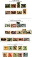 BELGIUM (RUANDA-URUNDI) 1916-37 Nearly Complete M Collection Incl. 1918 To 10f Etc. (86) - Altri & Non Classificati