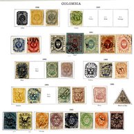 COLUMBIA 1859-1935 M & U Collection Commencing With A Range 1850's-80's Imperfs; Later Issues Noted The 1910 Centenary O - Sonstige & Ohne Zuordnung