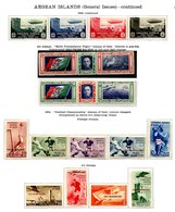 ITALY (AEGEAN ISLANDS) 1913-30's Collection With Sets Of 10 For Each Island (mixed M & U), Ferrucci Sets Ovptd, 1930 Hyd - Otros & Sin Clasificación