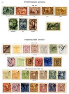 PORTUGAL (CONGO) 1883-1918 M & U Collection With Good Range Of Issues, Opts. & Surcharges Etc. Also A Few Africa. (147) - Autres & Non Classés