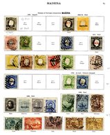 PORTUGAL (MADEIRA) 1868-1929 Small Collection With Range Of Early Opts. Incl. Scarce Values Ceres & Da Gama Etc. (52) - Autres & Non Classés