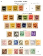 PORTUGUESE GUINEA 1879-1933 Collection Incl. Range Of GUINE Opts. 1886 To 300r M, 1902 Range Of Surcharges M & Ceres Etc - Autres & Non Classés