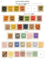 PORTUGUESE GUINEA 1879-1933 Collection Incl. Range Of GUINE Opts. 1886 To 300r M, 1902 Range Of Surcharges M & Ceres Etc - Andere & Zonder Classificatie