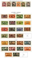 SYRIA LATAKIA 1931-34 M Collection From 1931-34 Stamps Of Syria Optd. Set To 50p & 1931 Air Set To 50p. (31) - Sonstige & Ohne Zuordnung