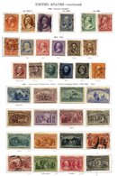 USA 1847-1936 Collection Of M & U With Numerous Better Items From 1847 5c Franklin - Pen Cancel, Imperf. Pair Of 12c Was - Autres & Non Classés