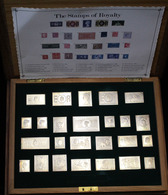 SILVER STAMPS The Stamps Of Royalty Collection, 25 Different Great Britain Stamp Replicas In Hallmarked Sterling Silver  - Other & Unclassified