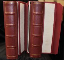 FRANK GODDEN Albums (2) The F.G De Luxe In Maroon Complete With Slip Cases, Overall Total Of Approx 60 Pages, Some Tone  - Other & Unclassified