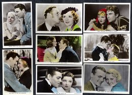 FILM PARTNERS SERIES Collection Of Unused Cards Depicting Hollywood's Leading Ladies & Men As Couples, All Are Real Phot - Ohne Zuordnung