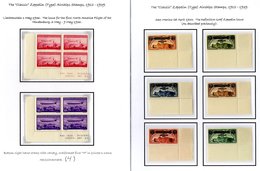 ZEPPELIN STAMPS OF THE WORLD 1912-1943 - Superbly Written Up Collection On Leaves In Protectors, Predominantly UM In Thr - Autres & Non Classés