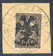 1913 2½pi Brown Tied To A Small Piece By Fine C.d.s. - Other & Unclassified