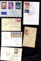 1947-66 Range Of Commercial Covers/cards (no FDC's), Various Frankings, Cancels Etc. (26) - Other & Unclassified