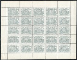 1882-94 Railway Parcels 15c Greenish Slate In A Complete UM Sheet Of Twenty Five, SG.P73, Cat. £362+ - Sonstige & Ohne Zuordnung